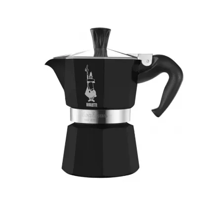  Bialetti Moka Pot Express 1 Cup 1 Cup Black
